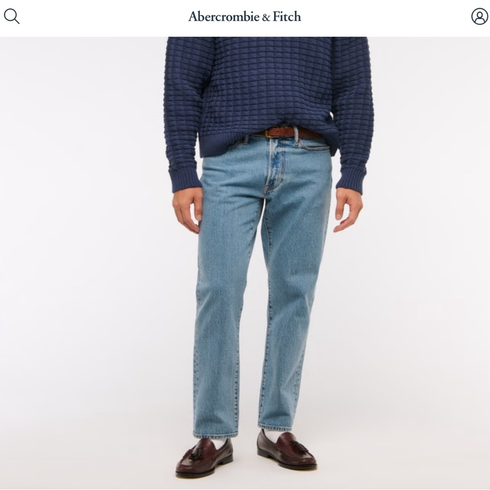 Abercrombie & Fitch Men's Blue Jeans